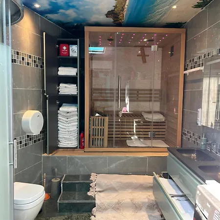 Maxonale Pres De Paris Avec Piscine Chauffee, Sauna Et Jacuzzi Villa